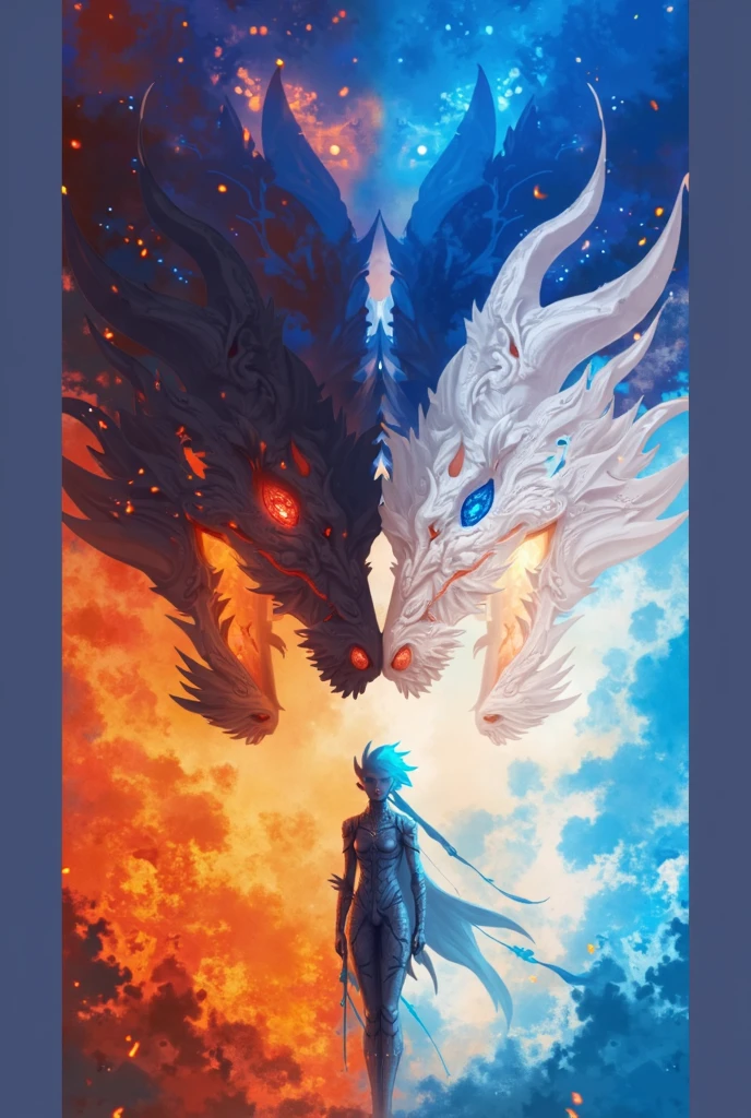 9 blue-eyed white dragons are promising