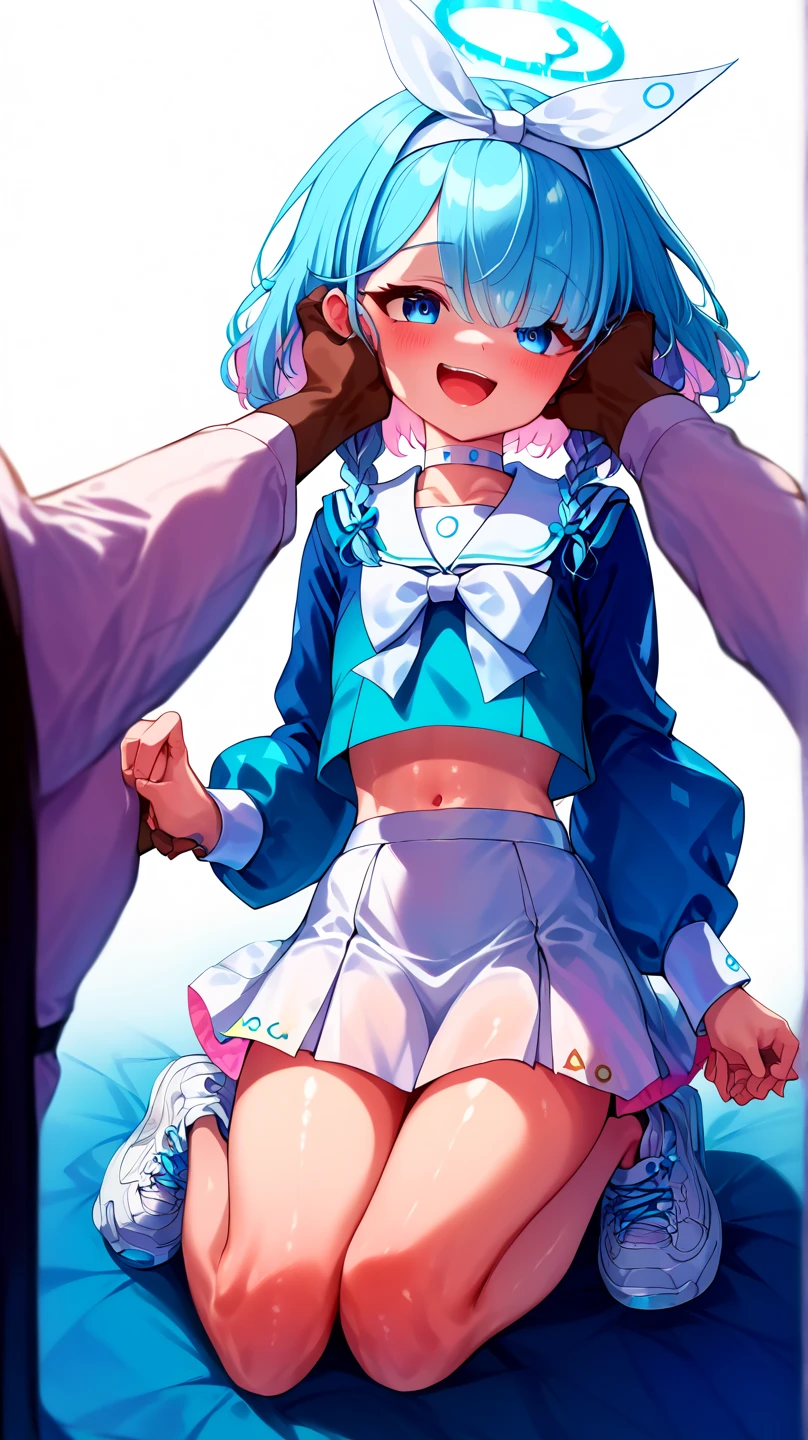 cute anime girl with cat ears, blue short hair, blushing, crying, idol, (best quality,4k,8k,highres,masterpiece:1.2),ultra-detailed,(realistic,photorealistic,photo-realistic:1.37),extremely detailed eyes and face,longeyelashes,intricate details,dynamic pose,dramatic lighting,vibrant colors,fantasy,cinematic NSFW, sex