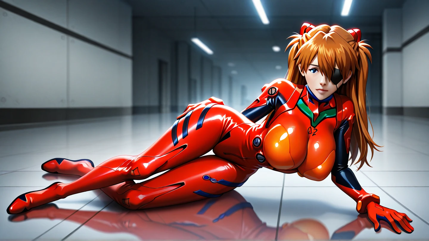 smile,looking at the camera,Anime characters sitting on a sofa in a living room, body and soul! Asuka suit, Asuka suit under clothes!, Asuka langley sohryu, Asuka langley souryuu, Asuka langley soryu, Asuka langley, BoobsCyberpunk, Asuka, Biomechanical , Female body type, Cyber Suit