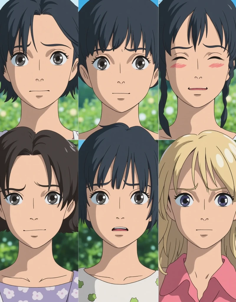3 head body、Deformed、Chibi Chara、compact、女の子1人、advanced age、bangss、white hair、Black eye、Looking at the camera、negative space、The upper part of the body、bath towels、bathhouse、Screaming、old women、Wrinkled skin