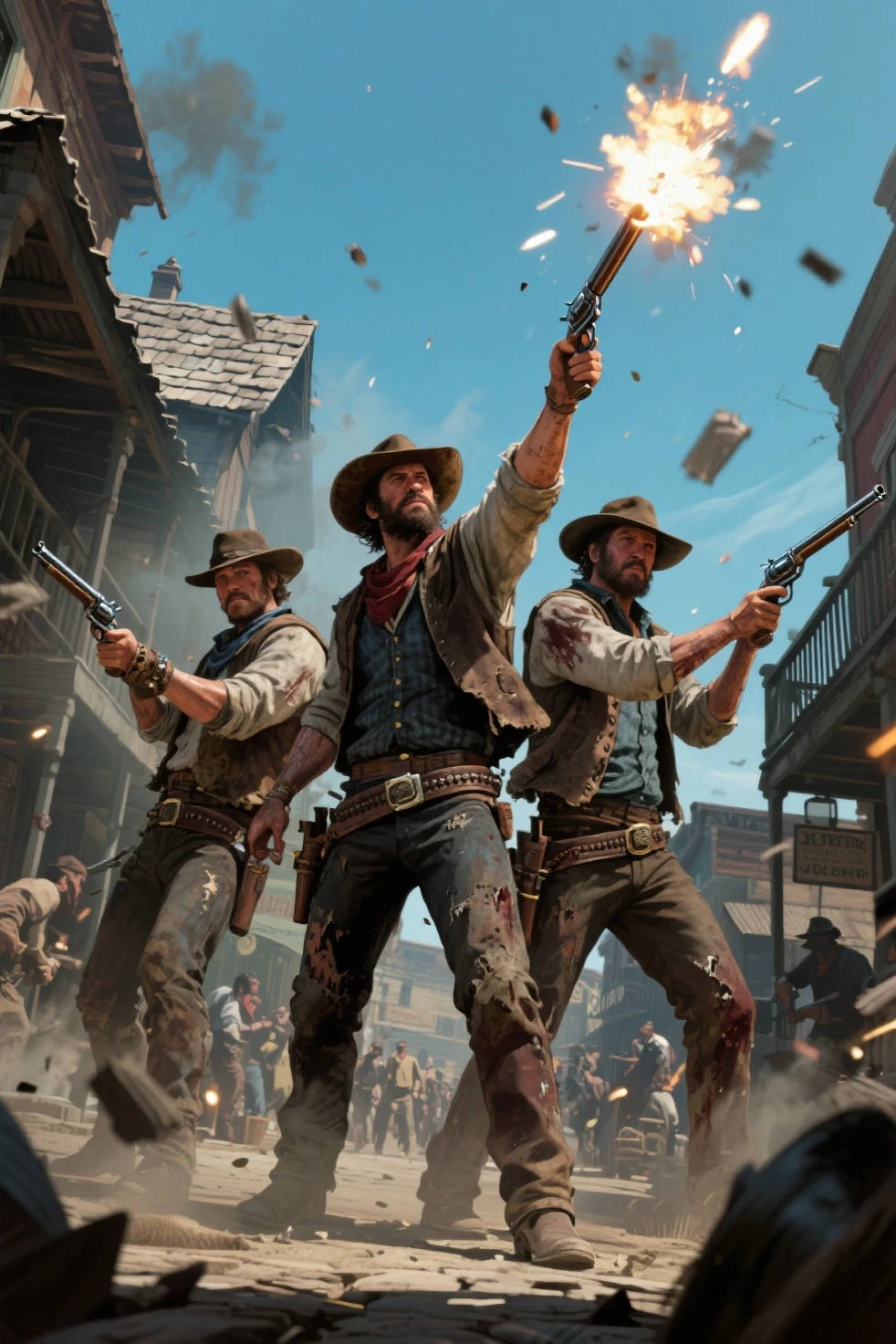 confront《Red Dead Redemption 2》Survived by the Outlaws of the Three Strongest Towns