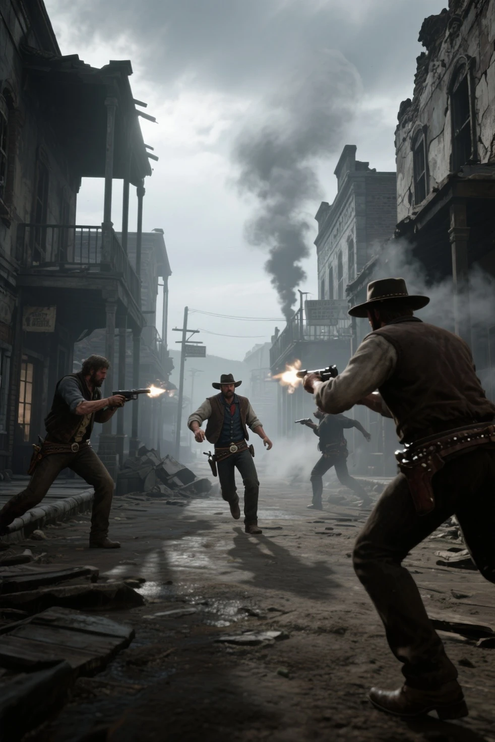 confront《Red Dead Redemption 2》Survived by the Outlaws of the Three Strongest Towns