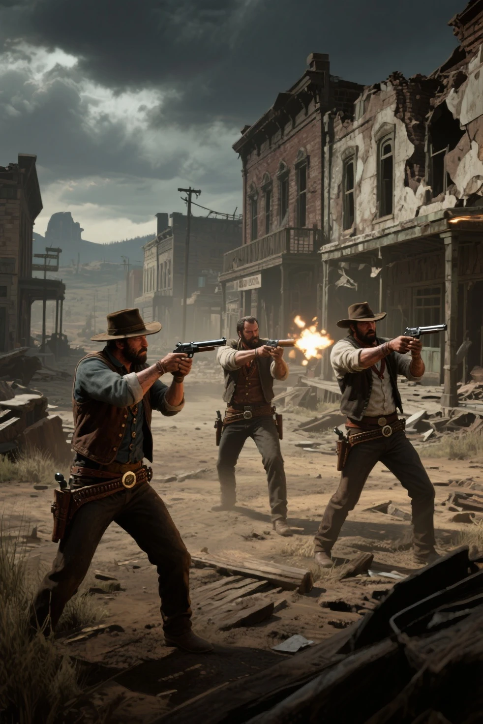confront《Red Dead Redemption 2》Survived by the Outlaws of the Three Strongest Towns