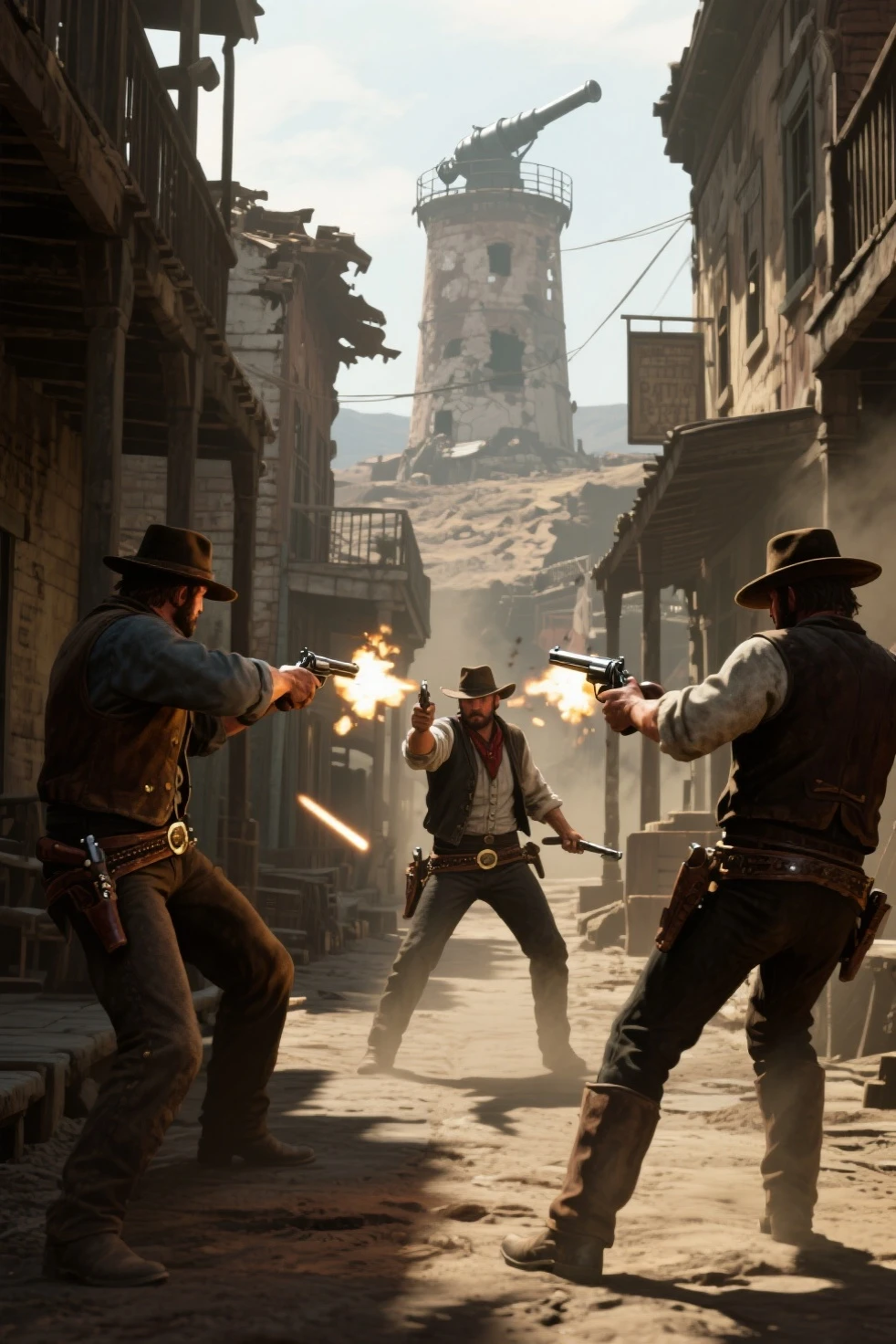 confront《Red Dead Redemption 2》Survived by the Outlaws of the Three Strongest Towns