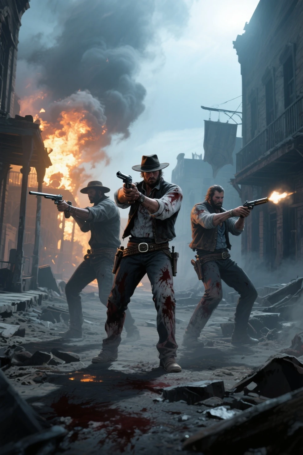 confront《Red Dead Redemption 2》Survived by the Outlaws of the Three Strongest Towns