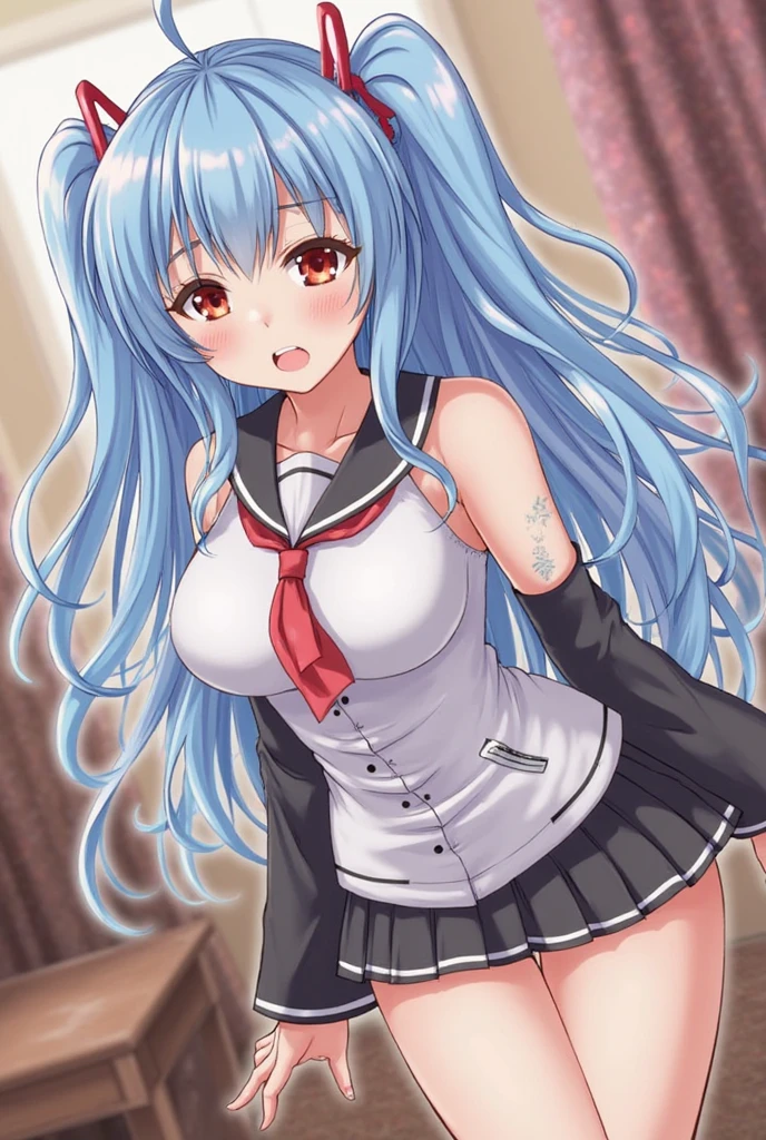 1 Female,High definition,high resolution,Ultra-realistic,8K, kr1, multicolored hair, dyed bangs, white shirt, sleeveless, green skirt, pleated skirt,European,sexy,Upper body close-up,Photographed from the front,Dynamic Angles,blush, medium tits, happy, wink the eye,facial, sweat,multicolored hair ,(wide thighs:1.4),(black panties),(show panties),(spread legs),(open panties),(show pussy),(open pussy)