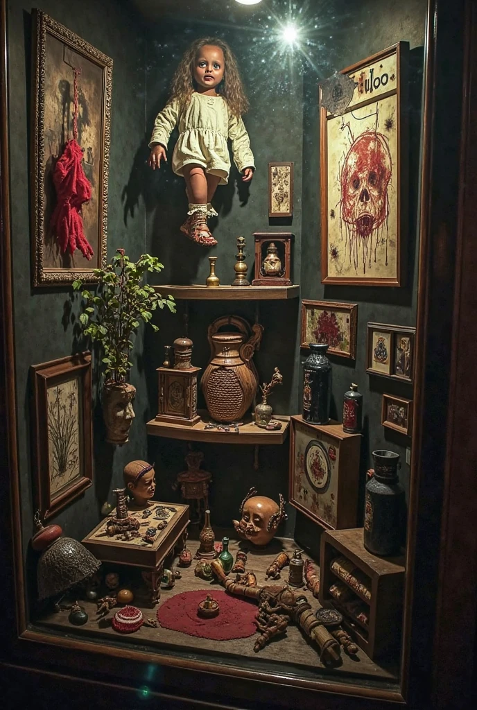 (best quality,4k,highres,masterpiece:1.2),ultra-detailed,(realistic,photorealistic,photo-realistic:1.37),fish-eye lens,condominium entrance,shared hallway,lens,(three rampaging zombies,gorgeous zombies,erotic zombies,tattered clothes:1.9)