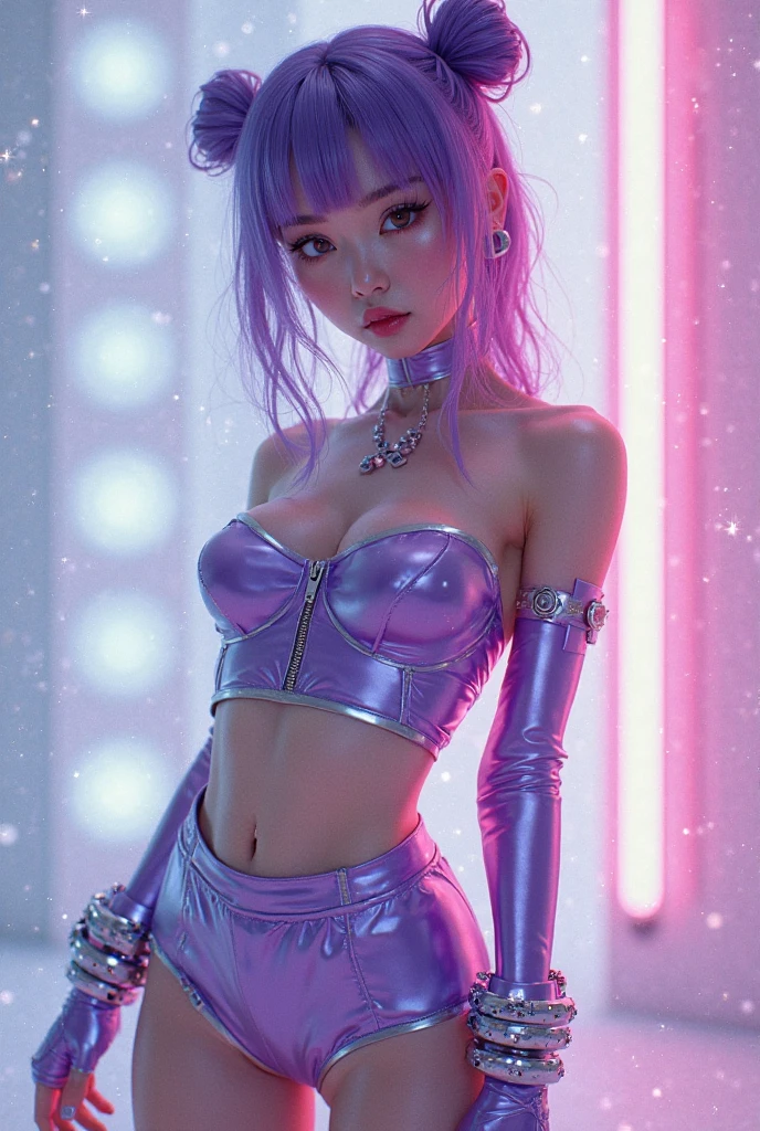 ((medium breast, small head)), daylight, sunlight, (perfect body : 1.1), (young), (short wavy hair : 1.2) , ( 2 color hair : 1.3), choker, full body shot, crowded street, ((wearing a pink see-through tight wet crop transparent camisole top)), ((miniskirt)), (extremely detailed CG 8k wallpaper), (an extremely delicate and beautiful), (masterpiece), (best quality:1.0), (ultra highres:1.0),  beautiful lighting ,stiff nipple, cameltoe, perfect lightning,pulling skirt, realistic shadows, [highres], detailed skin, ultra-detailed, spread thigh, one leg up, squatting on the floor, black thigh high, red high heels, large earring, thighs, (((colorful))), topless, beauty mark, angle from below