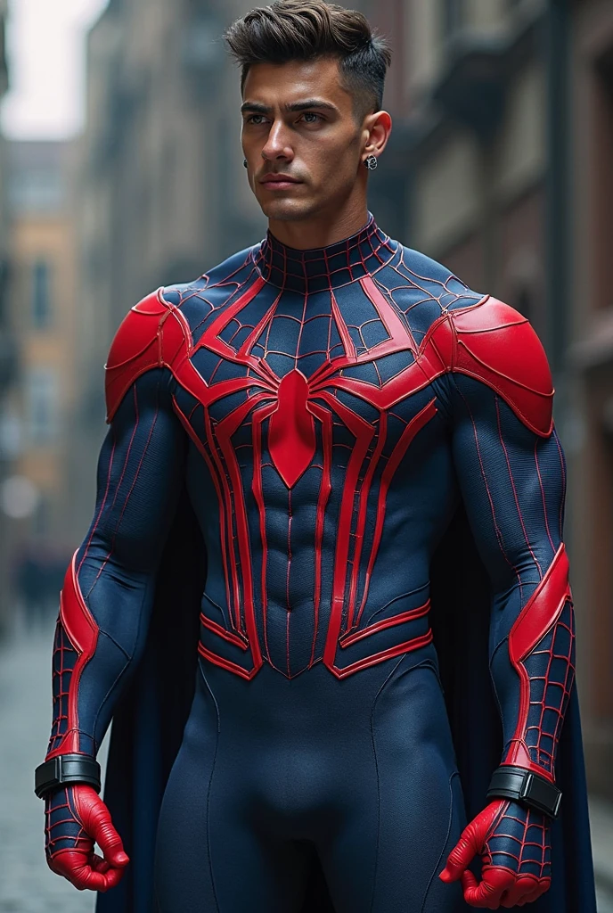 White spiderman