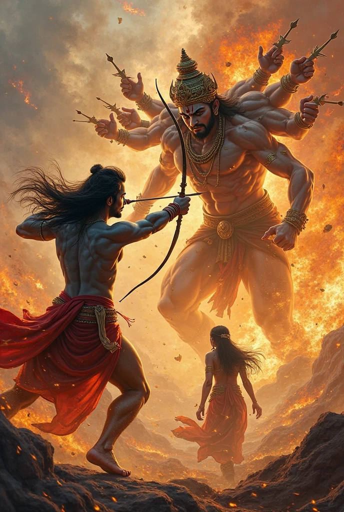 Ram ji killing ravan 