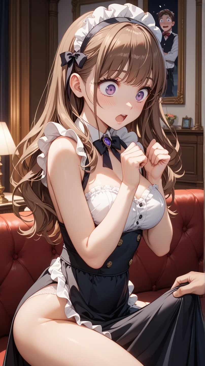 Very detailed、(8k, RAW Photos, highest quality, masterpiece:1.2), (Very detailed 8k wallpaper),shape、Professional Lighting,Sharp focus, Written boundary depth、
Browsing Caution、Clear Eyes、Perfect Anatomy、pretty girl、Cute girl、()、、、(blush:1.5)、White collar shirt、Cleavage、(Pleated skirt:1.2)、、、(Plump thighs:1.2)、Lying on your back、