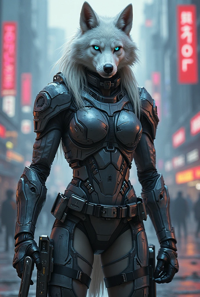 detailed background, female, masterpiece, detailed hair, realistic hair, full body, detailed skin, detailed face and eyes, higher body and limbs detail, unrealistic proportions, detailed lighting, cinematic lighting, detailed ambient light, gray natural lighting, backlighting, crepuscular ray, half body shadow, sharp focus, cgi, photorealistic, high detail, realistic, absurdres, best quality, HDR, high quality, high-definition, extremely detailed, 8k wallpaper, intricate details, 8K uhd, Full-HD, (realistic photo:1.2), contrast, harsh lighting, natural lighting, hard light, global illumination, ambient occlusion, depth of field, Field of View, lens flare, bloom, stunning environment, pawpads, detailed cloth, young, (solo)<lora:Artist Hitoimim-v1.3:0.8>, safe, cyberpunk cat girl, vivid details of her appearance, clothing, and cybernetic augmentations The feline hybrid is described as being lithe and graceful with sharp features, long ears, and a slender tail that twitches with animalistic energy She wears tight fitting black leather armor adorned with glowing red lines tracing along its contours emphasizing the gorgeous curves of her body As for modifications,
