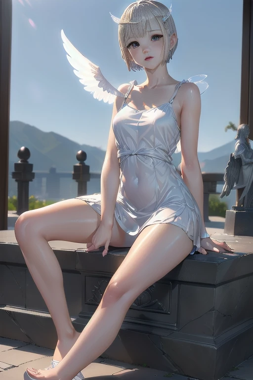 (extremely detailed CG unity 8k wallpaper), (masterpiece), (best quality), (ultra-detailed), (best illustration), (best shadow), (absurdres),
BREAK
girl, sweat, steam, medium breast, nsfw, shy, looking at viewer, light smile,