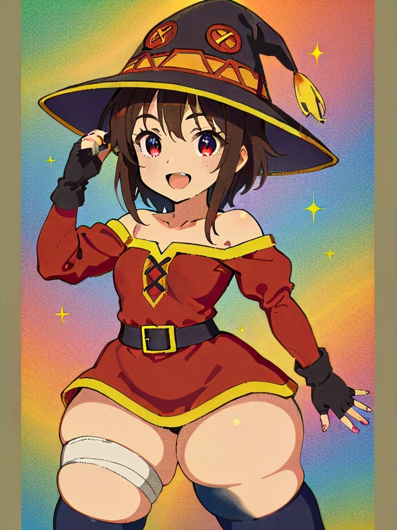 anime image of a naked woman laying on a tiled floor, concept art inspired by Masamune Shirow, pixiv, process art, full color illustration, hi-res scan, hi - res scan, megumin, art cover illustration, overdetailed art, sfw version, extra detail, extra detailed, full art, the anime girl is crouching