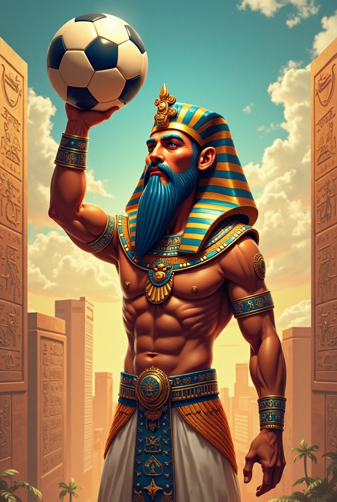 Ancient Egyptian basketball tattoo