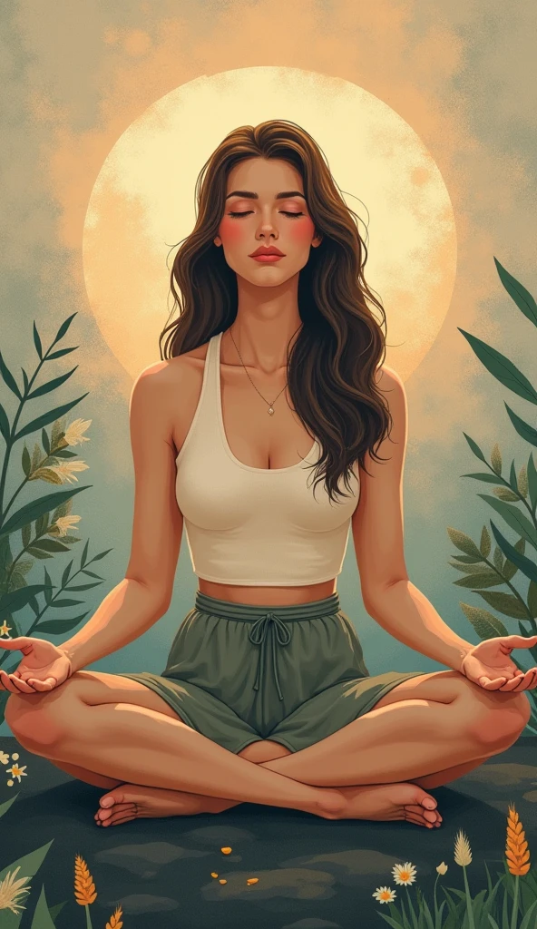 Drawing of a character sketch that shows spiritual but not religious