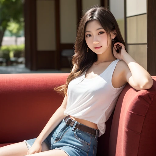 real fair skin, beautiful hair