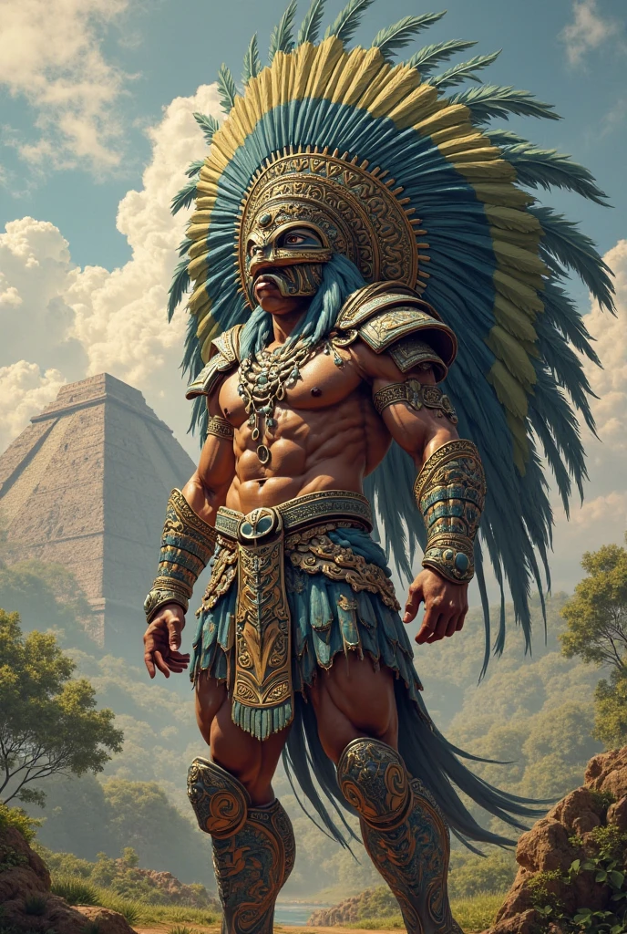 An advertising piece of the Aztecs with an energy drink