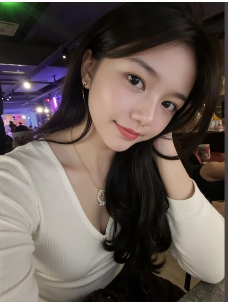 (realistic, high resolution:1.3), 3 girl with perfect figure, 3 girl:1.3, grin smile, white skin:1.3, super fine face and eyes,detailed face, long hair, white lace bikini: 1.2 ,outdoor, (upper body focus), half body, upper_body ,perfect light, in bedroom, sit on the bed, big breasts, exposed cleavage,