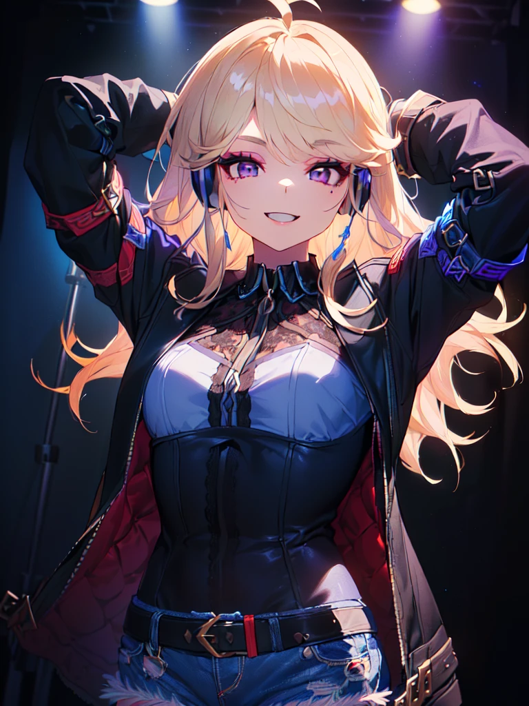 one or two beautiful women, radiant eyes, hug, A smile, large full breasts, a miniskirt, black,