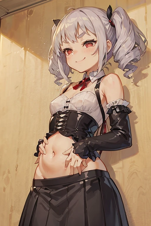 (Best Quality, 4K, masutepiece, nfsw, absurderes), masterpiece, best quality, highres, ddrrm, fisheye, looking at viewer, from below, symbol-shaped pupils, (heart-shaped pupils), short hair, red eyes, small breasts, maid headdress, frills, maid, pink coat, open clothes, sleeves past wrists, black dress, clothing cutout, maid apron, white apron, leg tattoo, sitting, loli, (flat chest), (nipple), (cum),table, (an evil female sits with a scared college girl and forces her to drink cum in mugs and eat toats with cum over), (drinking, Scared, shaking:1.2), cumgar,Smelly and yellowish cum in a cup, it stinks and the cup looks very bad, cum string,