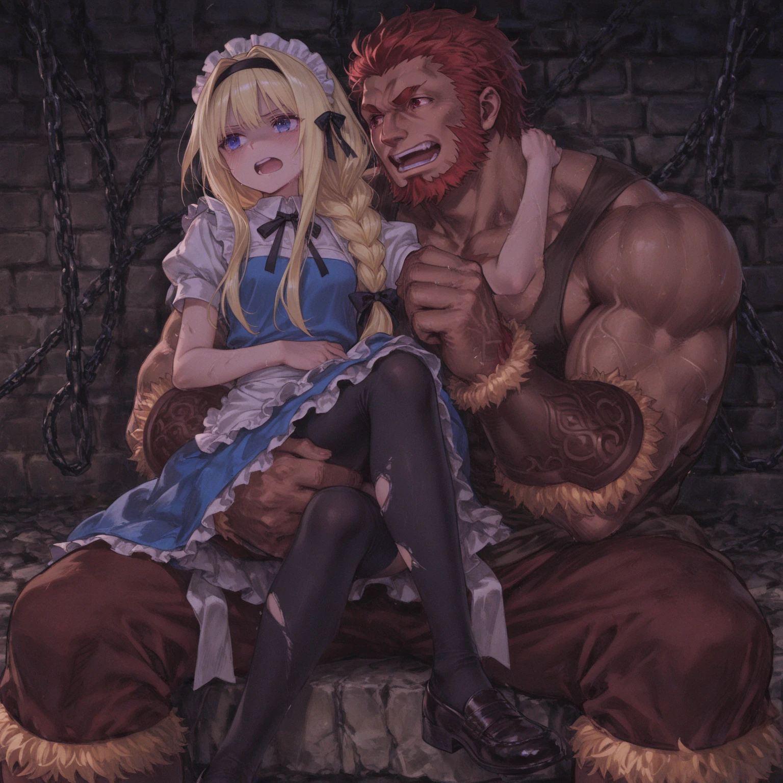 Buying a slave beautiful blond princess (((toddler))) dancing in the woods with fairy tale creatures, perfect face, deep v open blue sundress, medieval bedding, unclad, (((rough, primal, breeding, breeds, brutal, possessive, abuse, beaten))), ((She is bred))), bought from a bazaar filled with slave girls