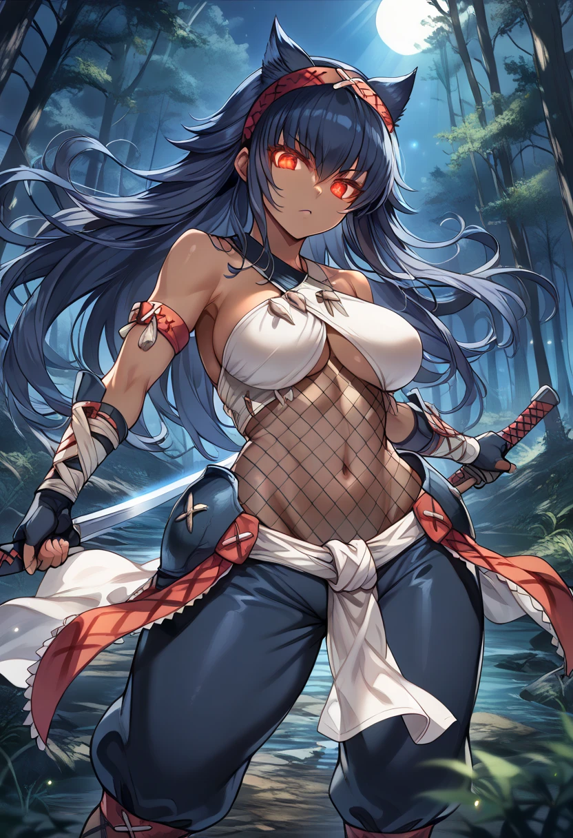 anime style brunette、Pictures of women wearing traditional clothes, Long messy hair, (Muscular的人! The white, commission for high resolution, muscular girl, Muscular!, oc commission, Muscular!! deliver goods, Strong posture, Strongest pose, thicc, super awesome and cool,, women and muscles,中国deliver goods,National style,,Dirty,Torn clothes,Clothing that exposes blood:1.3),,,ancient Chinese costume