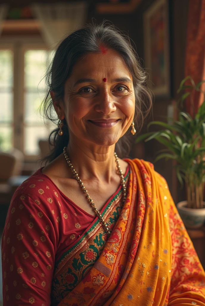 A india house wife