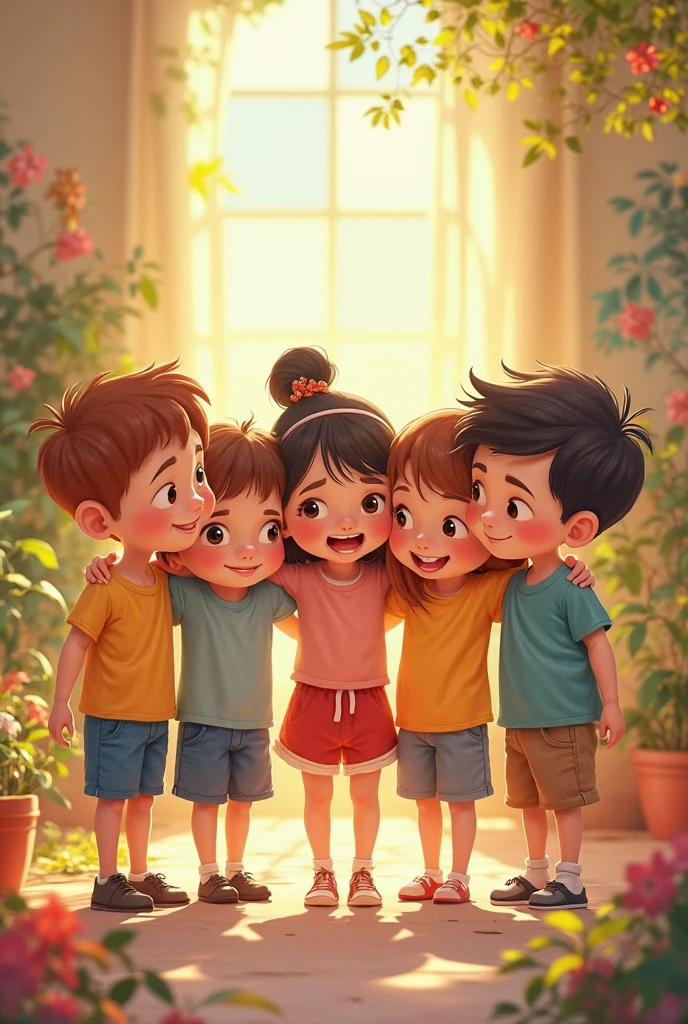 2 girl and 1 boy best friends image