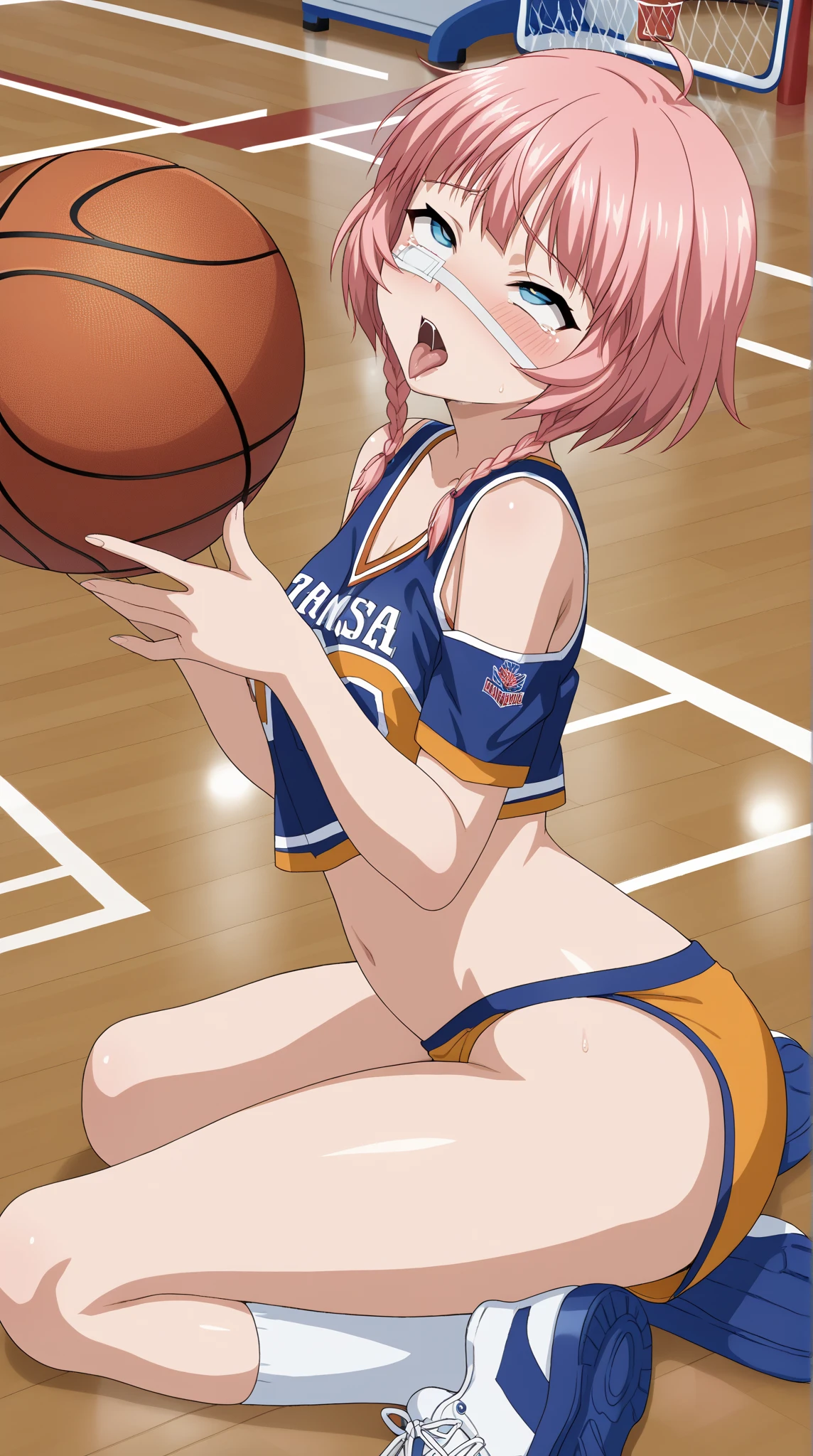 masterquality,4k,animestyle,poor short girlnude in basketball uniformnude,twin tails,(((not hold one's hand basketball))),nsfw1.9nude
pussyonsperm