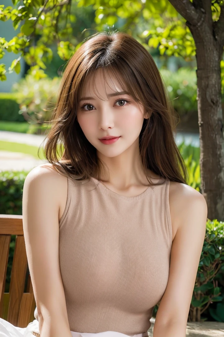 Highest quality, Ultra-high resolution, (Realistic:1.4), One girl, masterpiece, Outdoor, whole body,