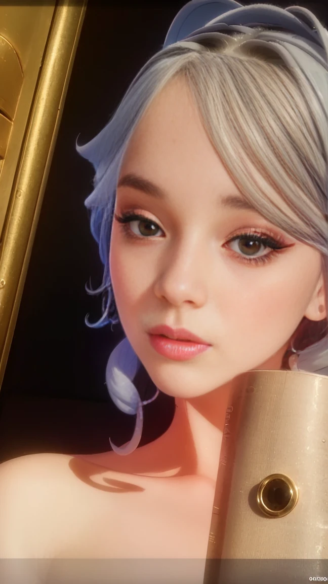 huge tit,Giant buttocks,Expose ,Hot figure,White skin of the,stocklings,Golden eyes,red tinted hair,Big waves,The god of beauty,flawless perfection,Enchant all beings,unparalleled,Closed moon shame flower,extremely beautiful