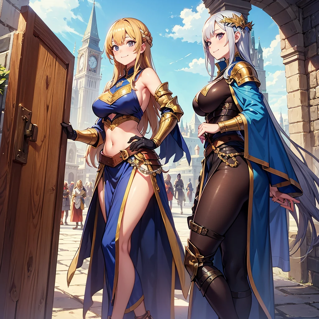 style girl, 3d.solo, dramatic angle, imid shot, focus on face, leaning forward, Extremely gorgeous metal style, Perfect female body, woman, Fluttering long hair, gold hair.lace, super fucking beautiful, light blush, tsurime, parted lips, large breasts, beautiful detailed blue eyes, with blue ornaments, dress, overexplosure, blue Clothes, Ancient palace background, flowing, 8k wallpaper, extremely detailed CG unity 8k, very precise detailed,