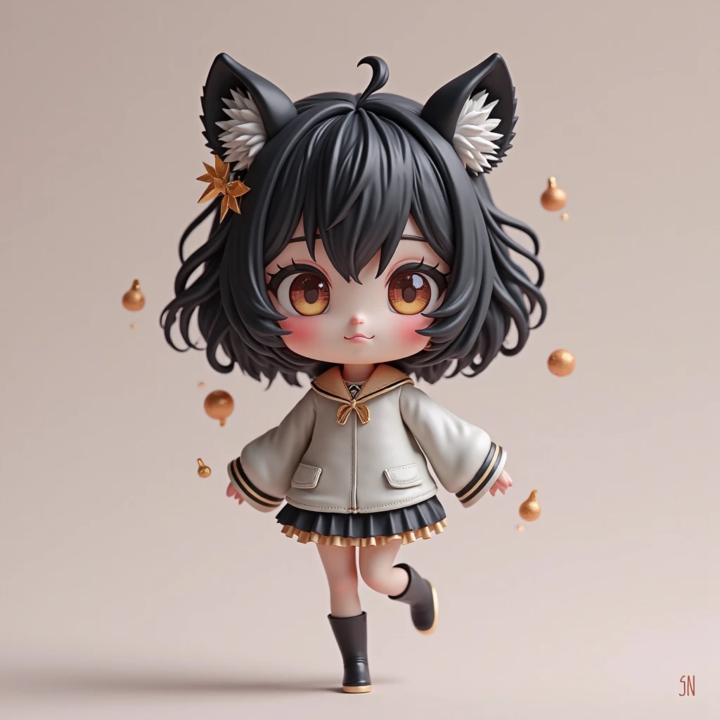 ghost、Girl、Girl、Primary school students、sharp、Black Hair,、Short Hair、whole body、
