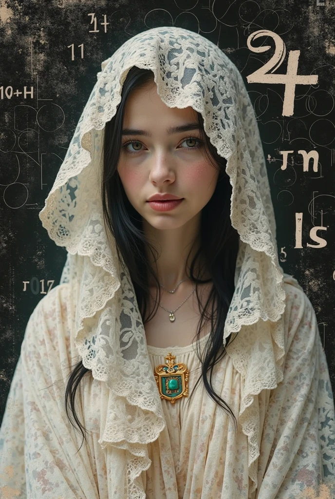 A beautiful girl personifying the Kabbalistic concept of the tarot of the Judgment, masterpiece, digital art
