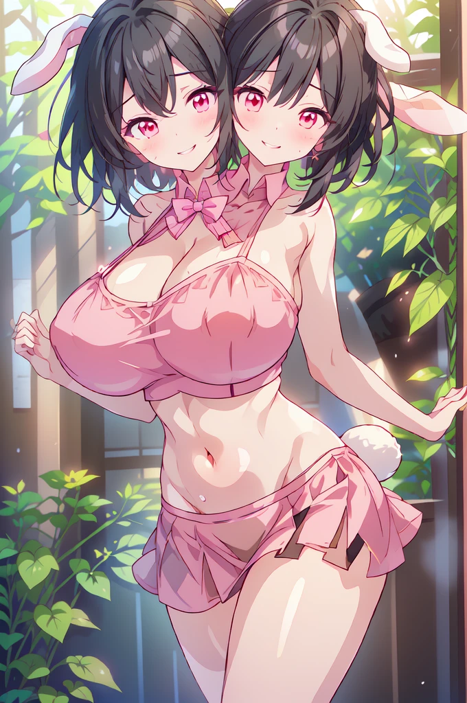(masterpiece, Highest quality, High resolution, Super detailed, 8K, 4K),Full Body,(Very large breasts:1.6),Kitasan Black(umamusume),satono Diamond(umamusume)、gigantic breasts,narrow hips,(naked:1.5),smile、Cherry blossom trees、Blue sky、(Wearing a collar:1.5)、Earrings、Earrings、Thin legs,(Beautiful Face:1.5)、Blue sky,Sweat、(shaved pussy),(Two Girls),Are standing、lily、Lesbian、navel piercing、Two 5 year old girls、Animal ears,Perfect pussy,Two bodies、Ecstasy、One of them resembles Kitasan Black、The other one looks like Satono Diamond、Taking a selfie、Upper Body、Sticking out tongue、Sunburned skin、Tanned lines
