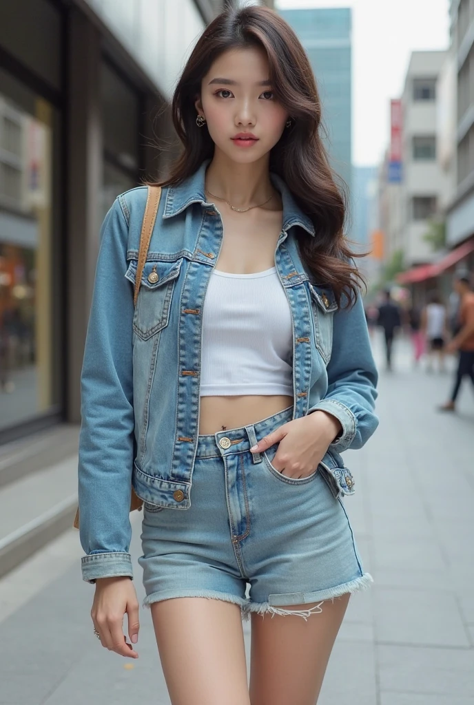 She is a fashion model