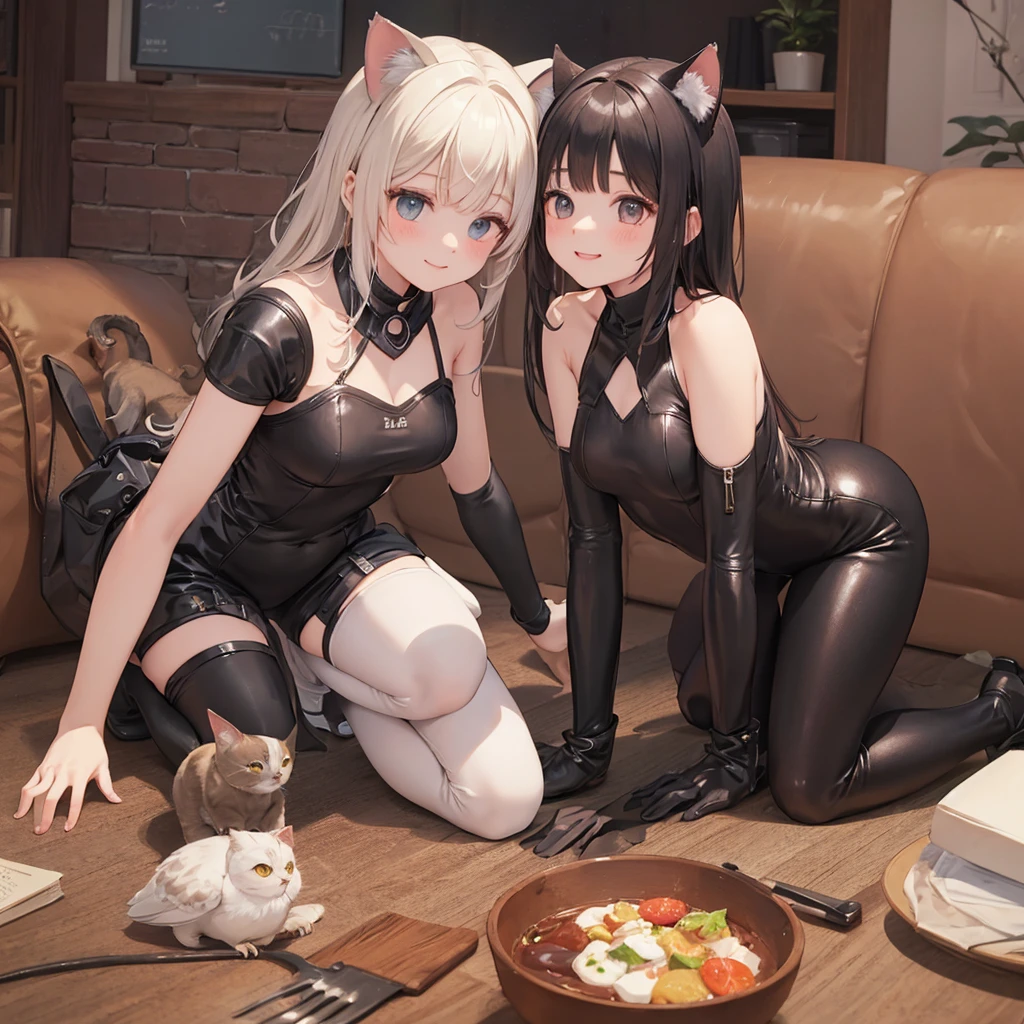 an anime weighting with wolf orehas dark sinza hair swimsuit smoking a cigarette