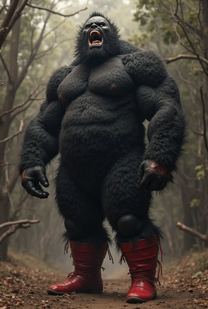 forest creature, mammal , Good, the size of a bear