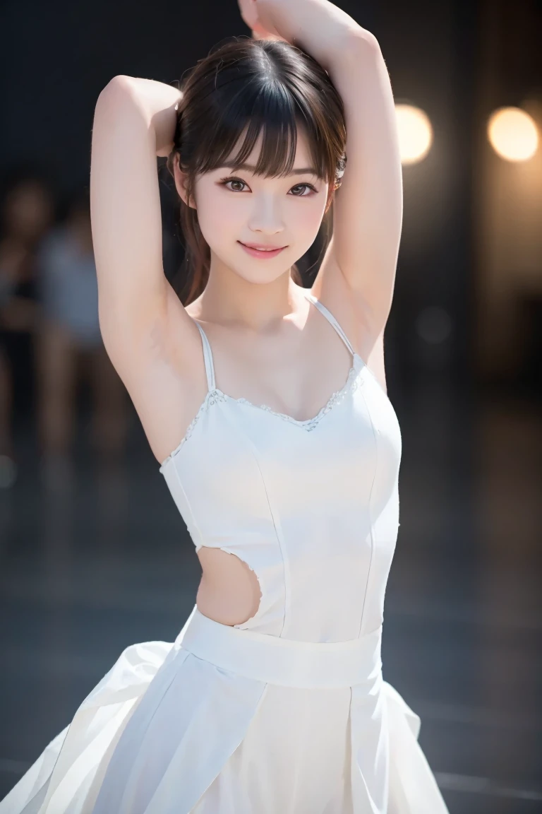 ,1 beautiful 10yo woman,(hyper detailed:1.5), masterpiece, photorealistic, realistic skin, full body,(white ballerina uniform:1.4),(mini skirt), full body,dynamic pose, (hair bun,top knot:1.0), (realistic skin),(sweaty skin:1.0),(oily skin:1.2),pulled aside cloth,arched back,in studio,(having sex), hetero,missionary vaginal,(Grieving face,furrow eyebrows,open mouth and shouting,troubled face,look up,sad face,closing eyes:1.25),on bed,hetero,cum on pussy