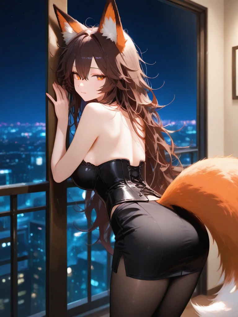 Sexy female fox, cute face, cute face, wearing sexy bikini, wet and musculated body, big breasts, doggy pose backwards, high detail, backlighting, ray tracing, depth of field, close-up, bokeh, Canon, UHD, high details, anatomically correct, super detail, 8k, best quality, full body should be shown, tail should be shown in background