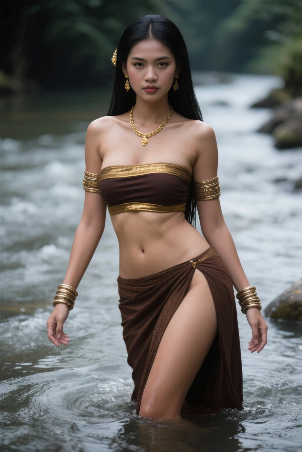 masterpiece, a 20 years beautiful asian girl, beach, (( nude:1.8))prehistoric clothes, Fine facial details, Futuristic design, Exquisite facial features, close-up, beautiful studio soft light, rim light, vibrant details, hyperrealistic, elegant, beautiful background, 8k, best quality (medieval:2) old style fashon french culture (colored:2) <lora:topless v2a:0.6>