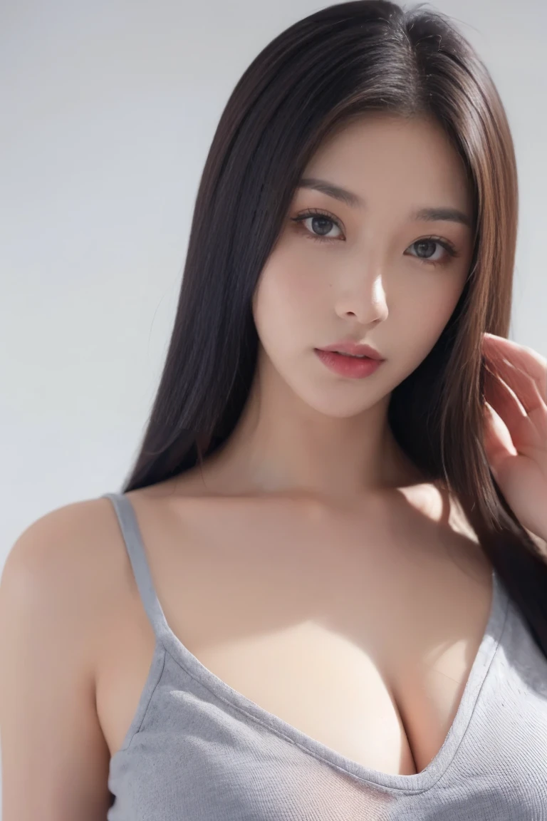 masterpiece、The highest image quality、hightquality、Beautuful Women、japanes、Popular Korean Makeup、detaileds、Swollen eyes、A detailed eye、Detailed skin、Beautiful skins、超A high resolution、(Reality:1.4)、very extremely beautiful、Slightly younger face、Beautiful skins、thin、(A hyper-realistic)、(illustratio)、(hight resolution)、(8K)、(ighly detailed)(The best illustrations)、(beautifully detailed eyes)、(ultra-detailliert)、(wall-paper)、(Detailed face)、looking at the viewers、fine detailed、 A detailed face、pureerosfaceace_v1、a smile、Looking straight ahead、Looking straight ahead、angle from waist up、photos realistic、Bright lighting、profetional lighting、A dark-haired(Some greenery)、length hair、Dark ruins、Big Red Moon、Gorgeous red and black dress、a matural female、long stylish bangs、Laughing、