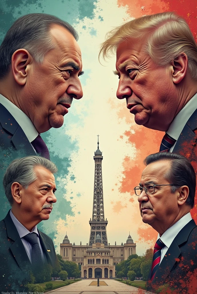 Macron, Darmanin et Attal en zombie