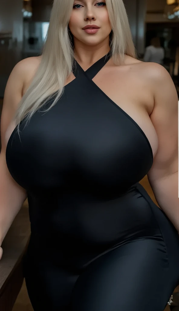 realisticlying,22yo girl,Blonde short、big body, sexy lingerie lace black , hair bunches、very very long hair, ultradetailed hair, body nylon sexy, Breasts enlarged、 big body, blonde, woman 1.90 cm,ponytail, curly hair,perfect mouth, lingerie sexi lace、Strike a sexy pose in the city, massive big bounce oppai, wet skin, perfect face, pérfect eyes,massiva breast oppais,oil skin, massive bounce breast,(8k), "Realisticly capturing a 22-year-old blonde girl with short, ultra-detailed hair that cascades down to her waist in big, bouncy curls. She stands confidently in the city, clad in sexy lingerie featuring intricate black lace. Her body is adorned with nylon that hugs her perfectly shaped curves, highlighting her enlarged, voluptuous breasts. With a height of 1.90 meters, she exudes an aura of sex appeal, striking a pose that accentuates her massive, bouncing oppai. Her skin is slick with sweat, glistening under the city lights, and her perfect face