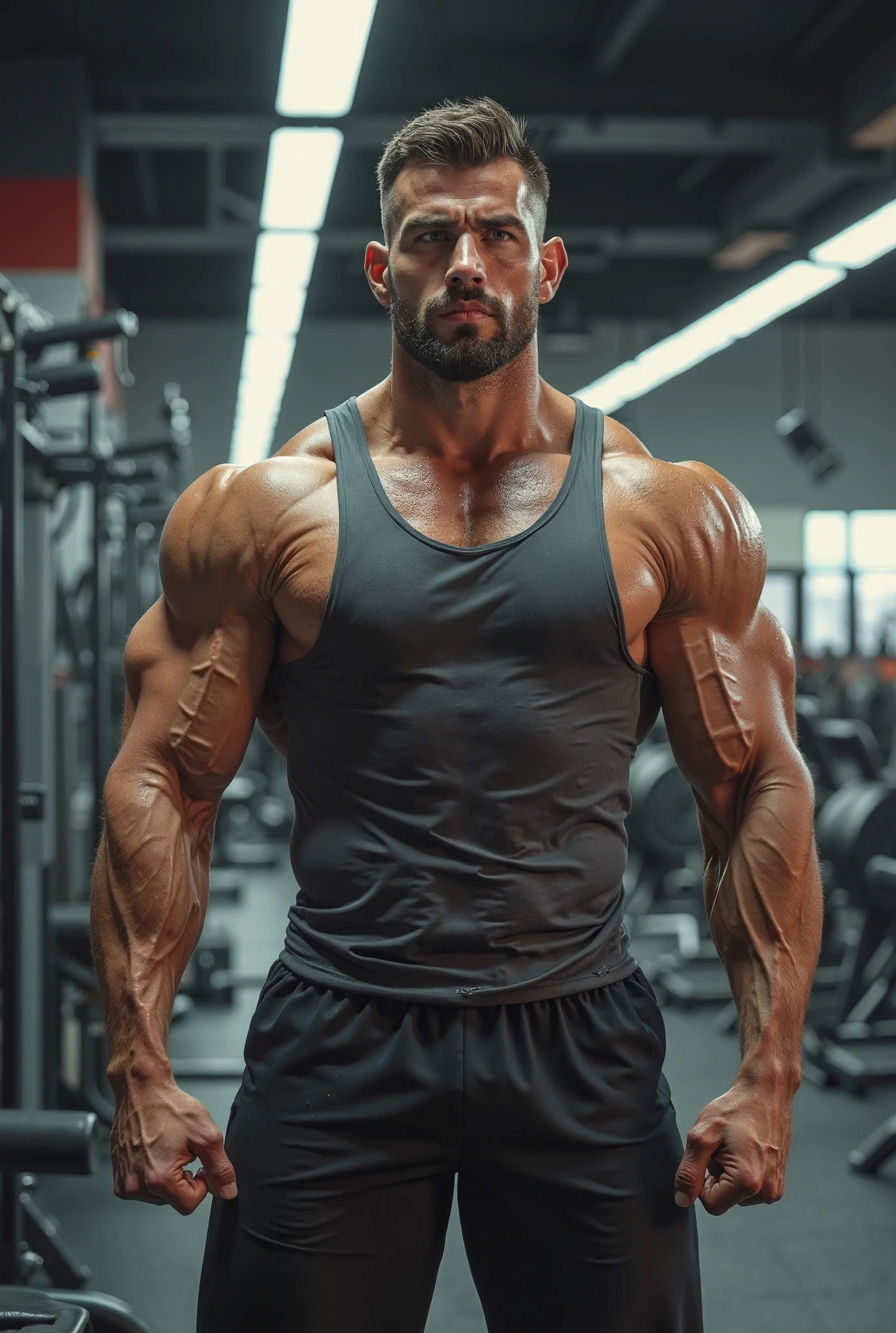 A musclin man with 190cm hight