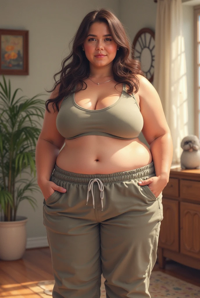 A picture of someone losing weight