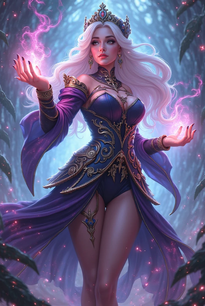 Eda de The Owl house no estilo de League Of legenda