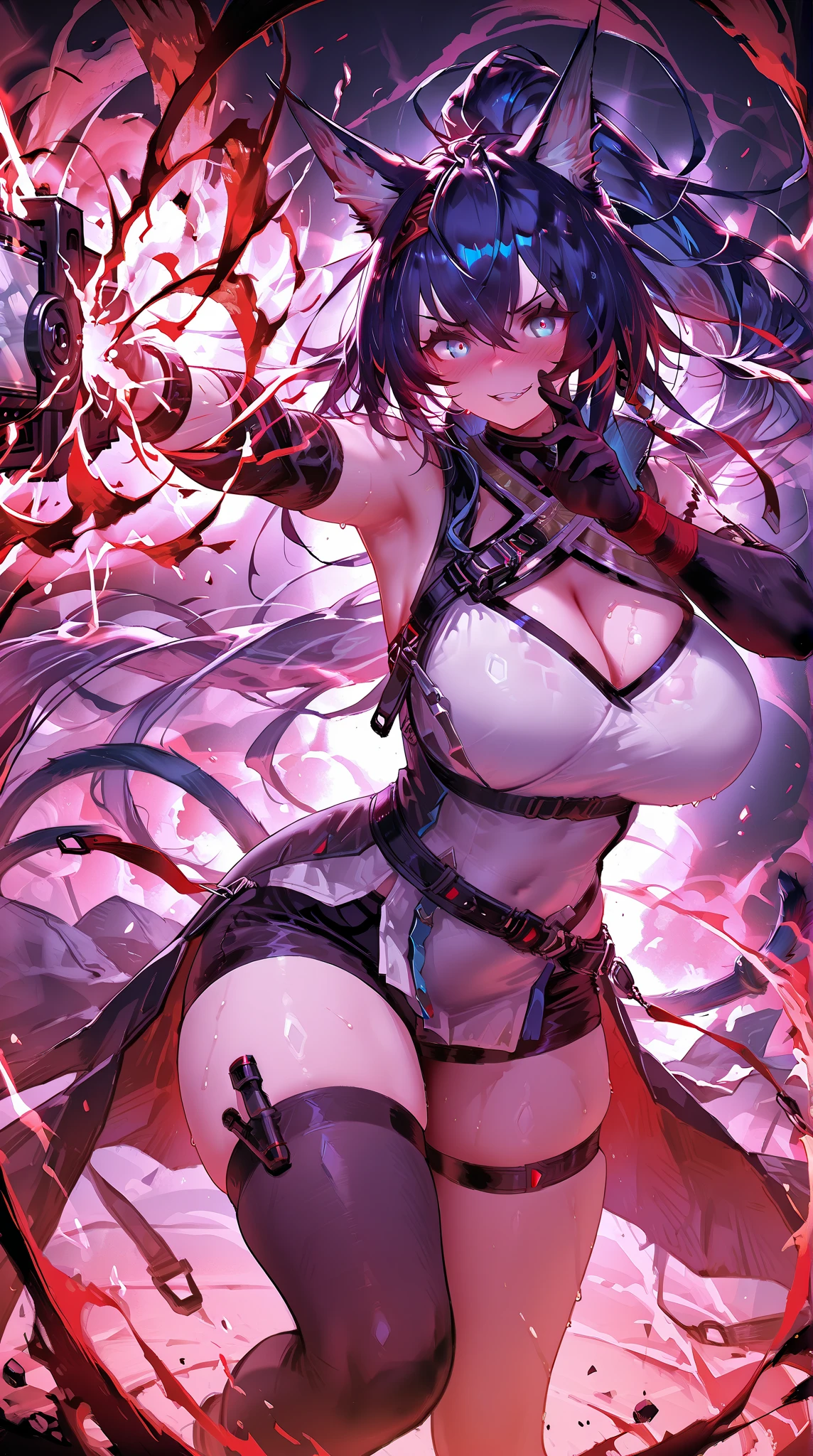 (masterpiece),(Highest quality),(Super detailed),(Best illustrations),(Best Shadow),(Absurd),(Detailed Background),(so beautiful), 16K, 4K, (so beautiful)Bradamante, One person, alone, curvy, Big Breasts, , , Blonde, , fluorescent pink eyes, , , , (Oculogyric crisis), , Perfect figure, heart-shaped pupils, BDSM, , paw pose, Arched back, tongue out, , , orgasm, afterglow, erotic smile, , Beautiful nipples, pussy, , , Sexy posture, , , (cross-eyed), (rolling eyes), , water eyes, tears, , , , , saliva trail, , shiny skin, , , , ahegao, BREAK, , Dramatic lighting, Psychedelic Background, Clear liquid, , night, Sex slave, drugs, Torrent of Light, mysterious, spoken heart,
