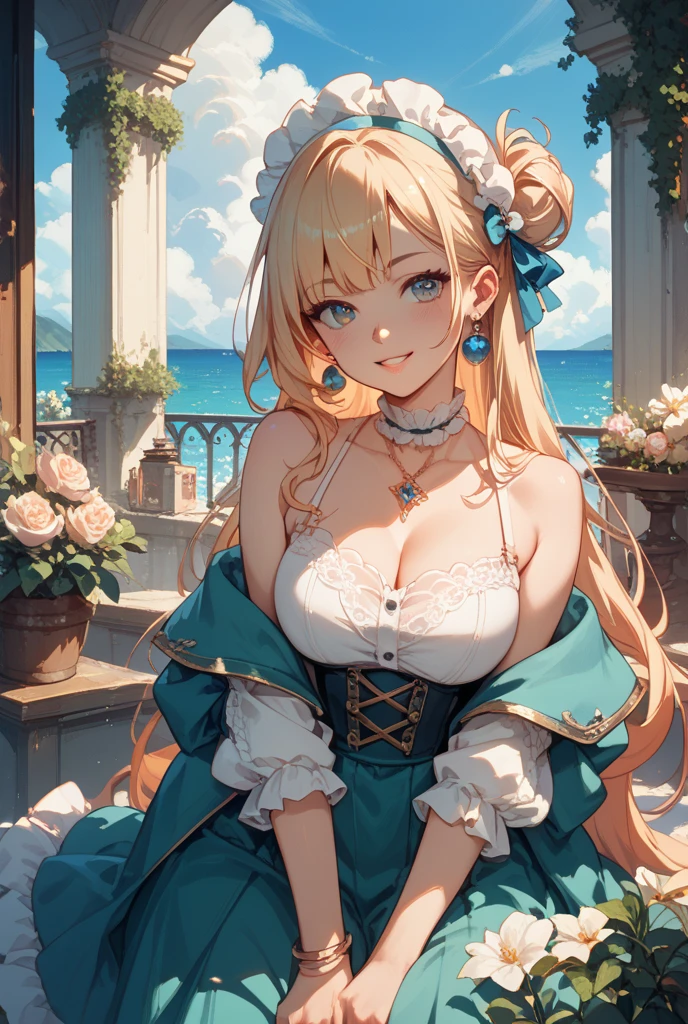 Cute blushing Cinderella in a dress wants to have sex